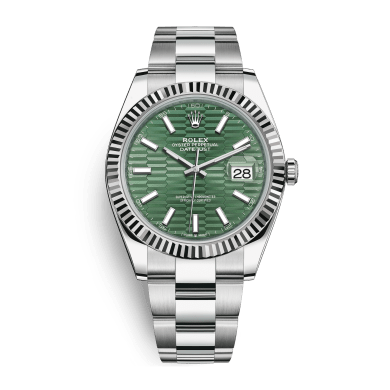 Datejust Steel Green Dial 41mm Sell Image