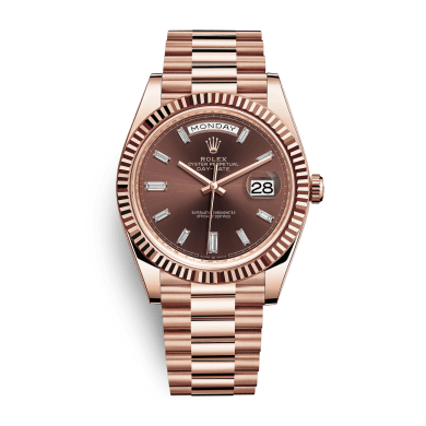 Day-Date Rose Gold Brown Dial 40mm Sell Image