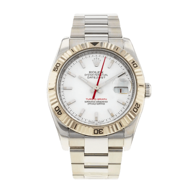 Datejust Turnograph Steel White Dial 36mm Sell Image