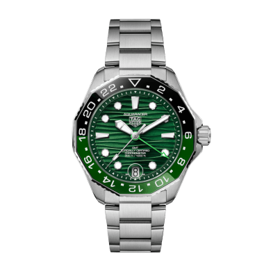 Aquaracer Professional 300 GMT Steel Green Dial 42mm Sell Image