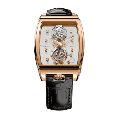 Bridge Tourbillon Panoramique Rose Gold Transparent Dial 37mm Sell Image