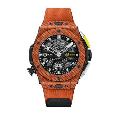 Big Bang Unico Golf Carbon Orange Skeleton Dial 45mm Sell Image