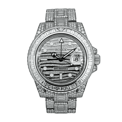 GMT-Master II White Gold Diamond Pave Dial 40mm Sell Image