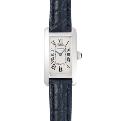 Tank Americaine White Gold Silver Dial 19mm Sell Image