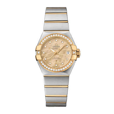 Constellation Yellow Gold & Steel Diamond Champagne Dial 27mm Sell Image
