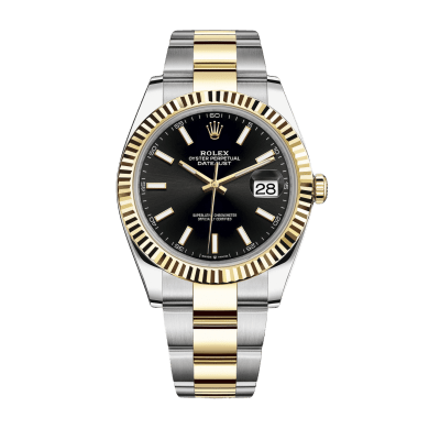 Datejust Yellow Gold & Steel Black Dial 41mm Sell Image
