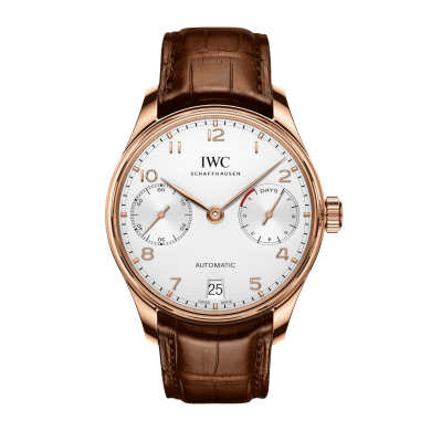 Portugieser Rose Gold Silver Dial 42mm Sell Image