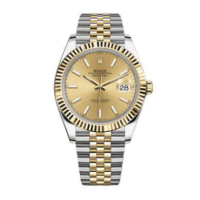 Datejust Yellow Gold & Steel Jubilee Champagne Dial 41mm Sell Image
