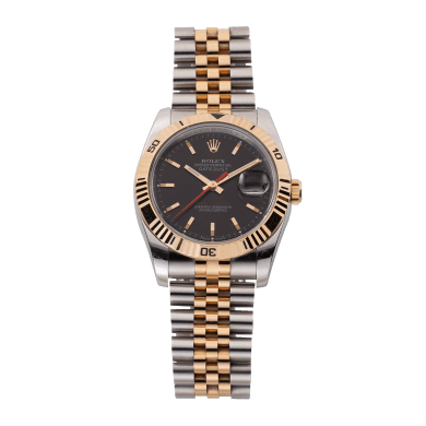 Datejust "Thunderbird" Rose Gold & Steel Black Dial 36mm Sell Image
