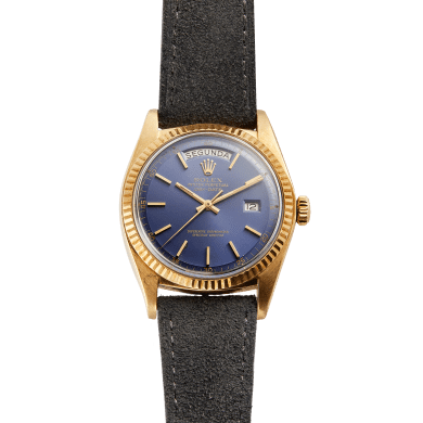Vintage Day-Date Yellow Gold Blue Dial 36mm Sell Image