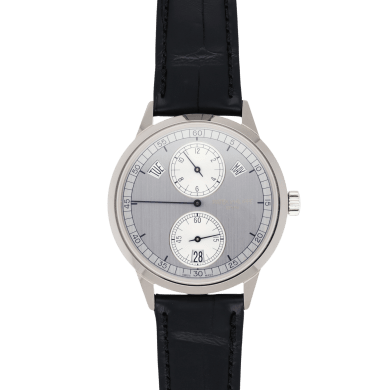 Complications Annual Calendar Regulator White Gold Silver Dial 40mm Sell Image