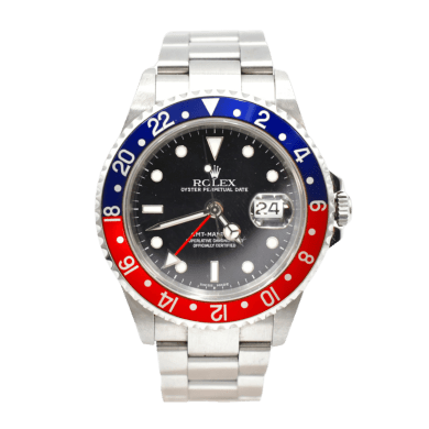 GMT-Master II Steel Black Dial "Pepsi" 40mm Sell Image