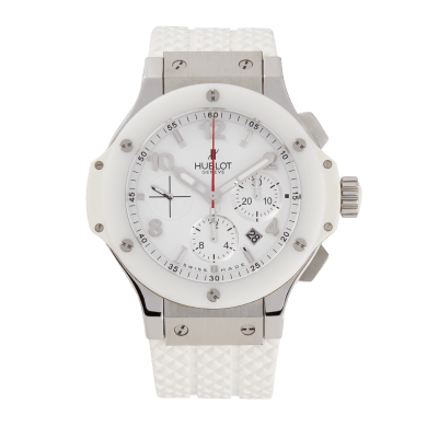 Big Bang Chronograph "St. Moritz" Steel White Dial 44mm Sell Image