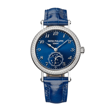 Complications Moonphase White Gold Diamond Blue Dial 33mm Sell Image
