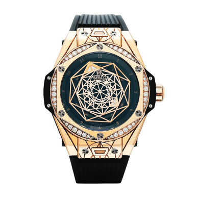 Big Bang Rose Gold Diamond Black Dial 39mm Sell Image
