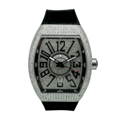 Vanguard Steel Diamond Pave Dial 44mm Sell Image