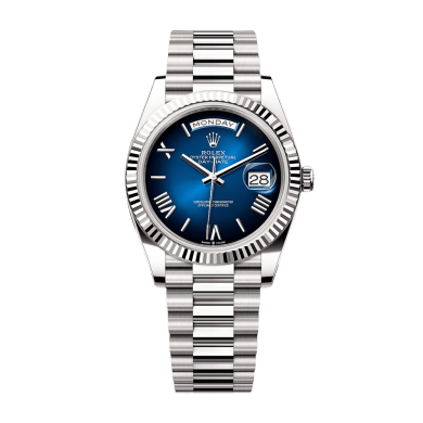 Day-Date White Gold Blue Ombré Dial 40mm Sell Image