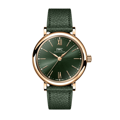 Portofino Rose Gold Green Dial 34mm Sell Image