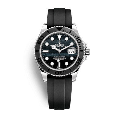 Yacht-Master Falcon's Eye White Gold Oysterflex Blue Dial 42mm Sell Image