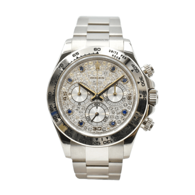 Daytona White Gold Pave Dial 40mm Sell Image