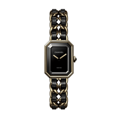 Premiere Edition Originale Steel Coated with Yellow Gold Black Dial 20mm Sell Image