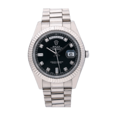 Day-Date White Gold Black Dial 41mm Sell Image