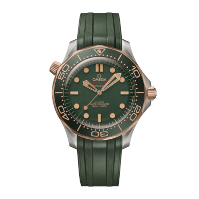 Seamaster Diver 300m Bronze Gold & Titanium Green Dial 42mm Sell Image