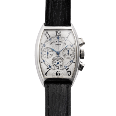 Cintree Curvex Chronograph Platinum Silver Dial 32mm Sell Image