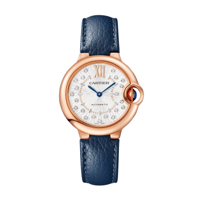 Ballon Bleu de Cartier Rose Gold Silver Dial 33mm Sell Image