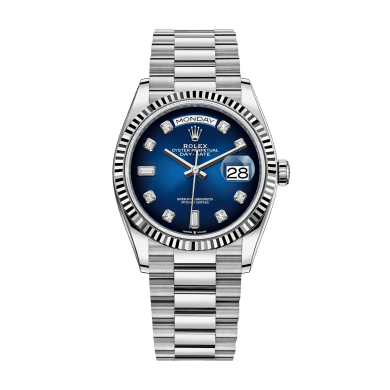 Day-Date White Gold Blue Ombré Dial 36mm Sell Image