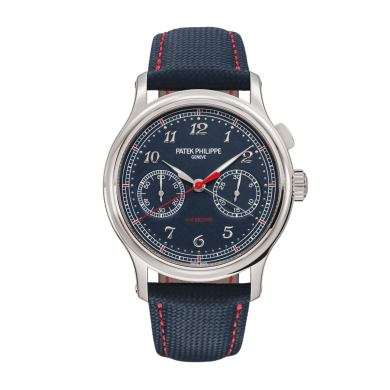 Grand Complications Monopusher Chronograph Platinum Blue Dial 41mm Sell Image