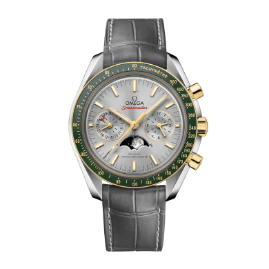 Speedmaster Moonphase Chronograph Yellow Gold & Steel Silver Dial 44mm Sell Image