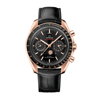 Speedmaster Moonphase Chronograph Rose Gold Black Dial 44mm Sell Image