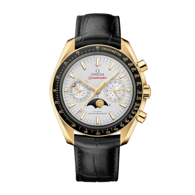 Speedmaster Moonphase Chronograph Yellow Gold Silver Dial 44mm Sell Image
