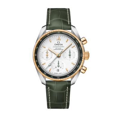 Speedmaster Chronograph Yellow Gold & Steel White Dial 38mm Sell Image