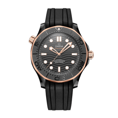 Seamaster Diver 300m Rose Gold & Ceramic Black Dial 43mm Sell Image