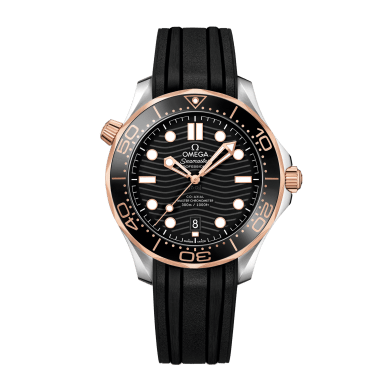 Seamaster Diver 300m Rose Gold & Steel Black Dial 42mm Sell Image