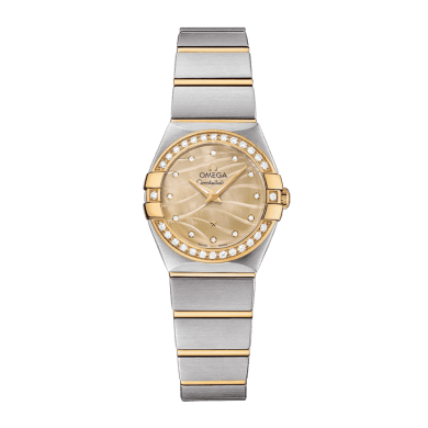 Constellation Yellow Gold & Steel Diamond Champagne Dial 24mm Sell Image
