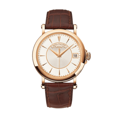 Calatrava Rose Gold Silver Dial 38mm Sell Image