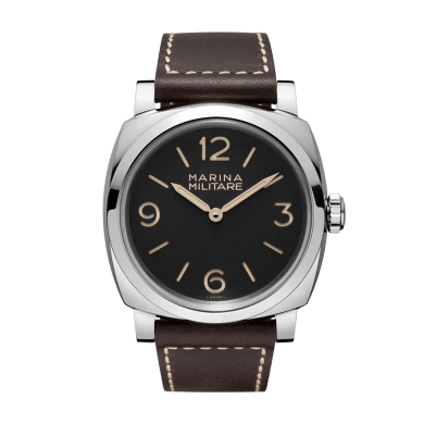Radiomir 1940 3 Days Marina Militare Steel Black Dial 47mm Sell Image