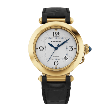 Pahsa de Cartier Yellow Gold Silver Dial 41mm Sell Image