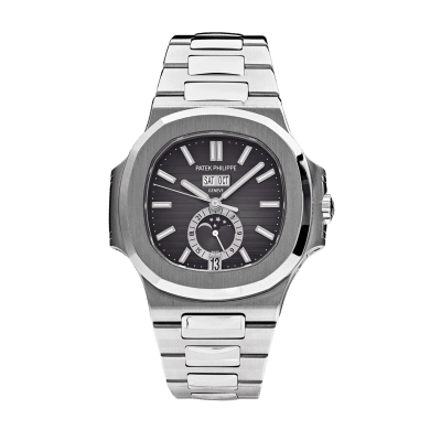Nautilus Annual Calendar Steel Black Dial 40mm Sell Image