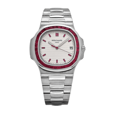 Nautilus Platinum Ruby White Dial 40mm Sell Image