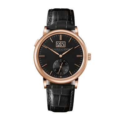Saxonia Rose Gold Black Dial 37mm Sell Image