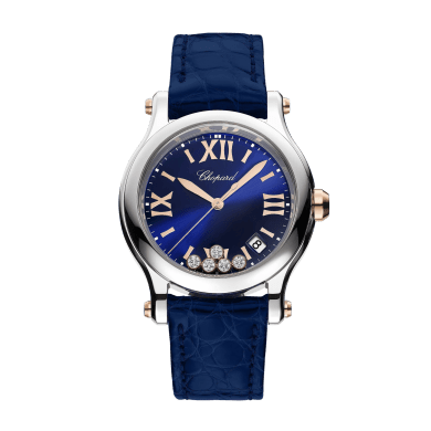 Happy Sport Steel Blue Dial 36mm Sell Image