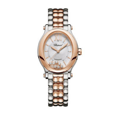 Happy Sport Rose Gold & Steel Silver Dial 29mm Sell Image