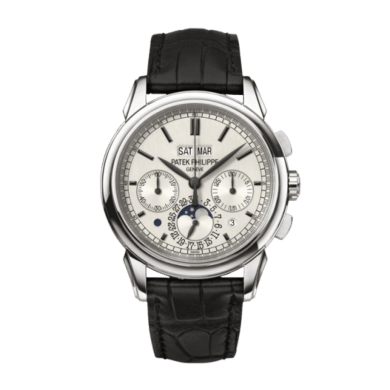 Perpetual Calendar Chronograph White Gold Silver Dial 41mm Sell Image