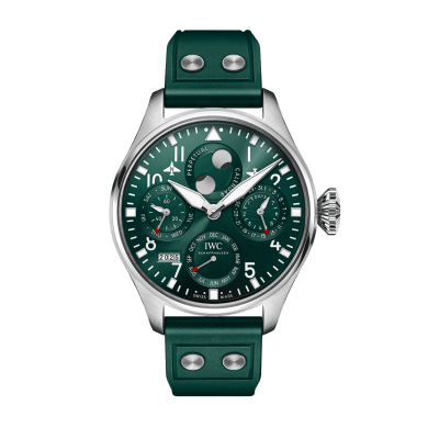 Big Pilot's Watch Perpetual Calendar Steel Green Dial 46mm Sell Image