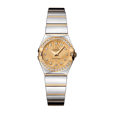 Constellation Yellow Gold & Steel Diamond Champagne Dial 24mm Sell Image