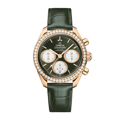 Speedmaster Moonshine Gold Diamond Green Dial 38mm Sell Image